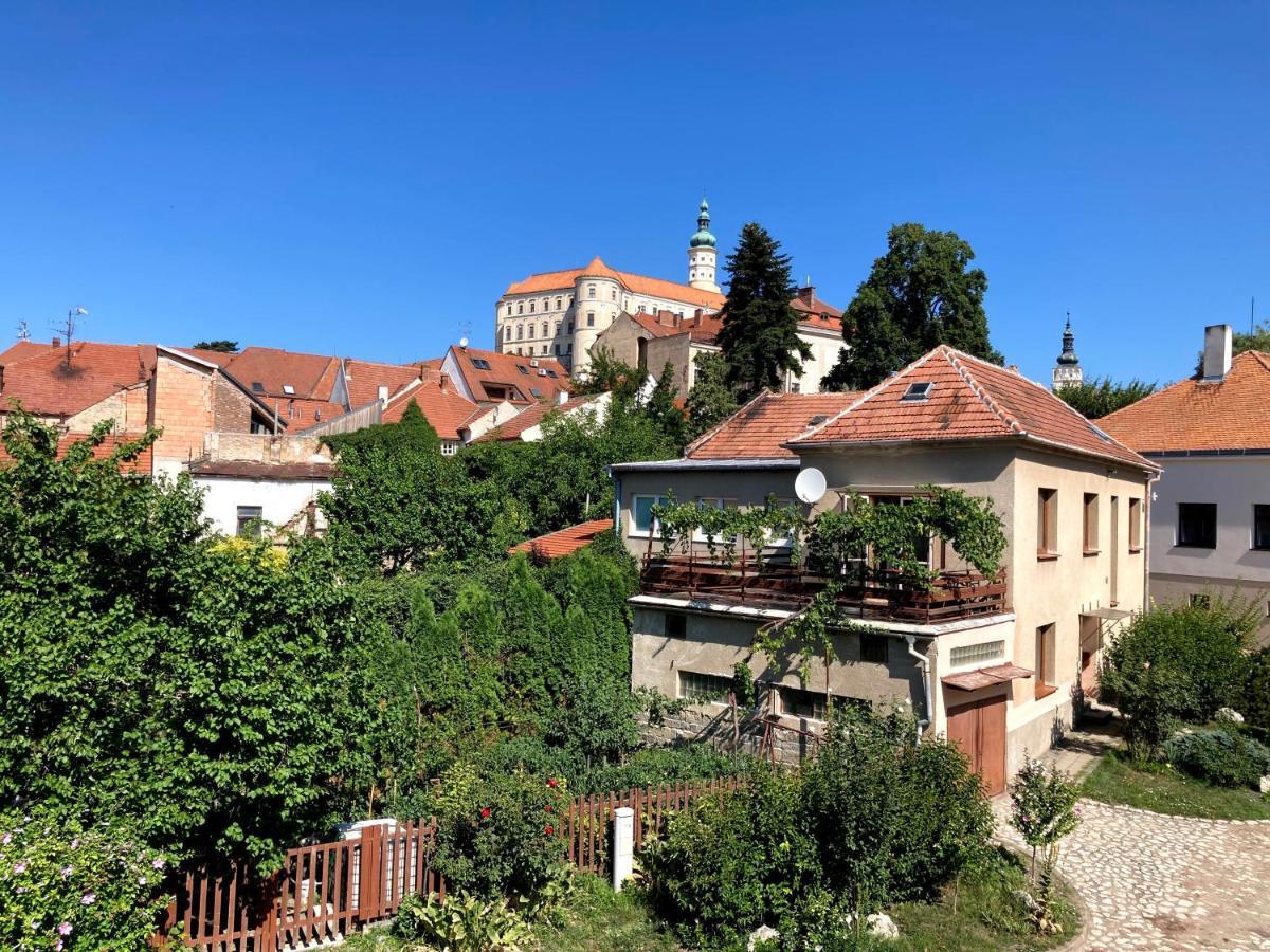 Apartmán Útulný apartmán s výhledem na zámek Mikulov Exteriér fotografie