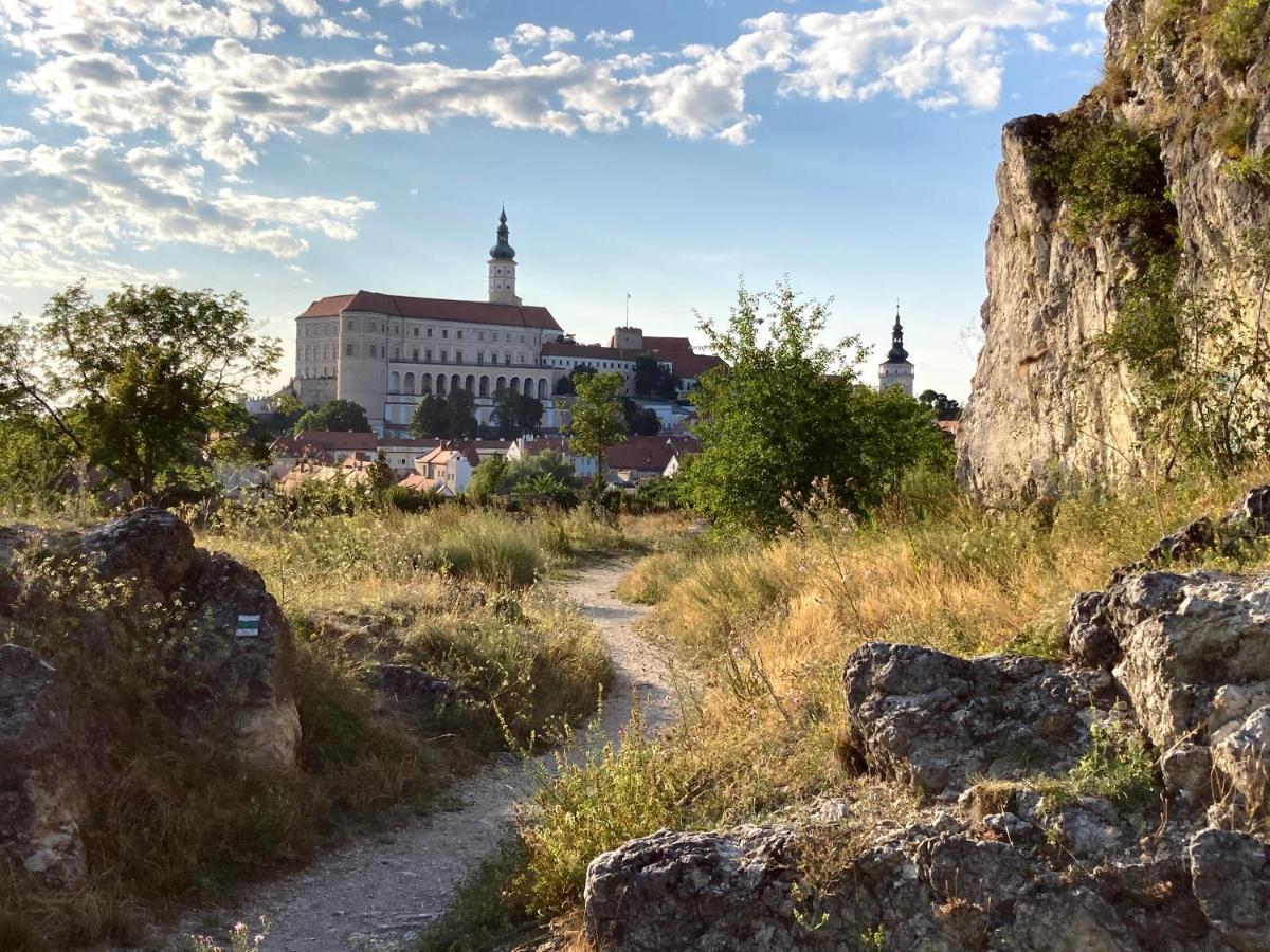 Apartmán Útulný apartmán s výhledem na zámek Mikulov Exteriér fotografie