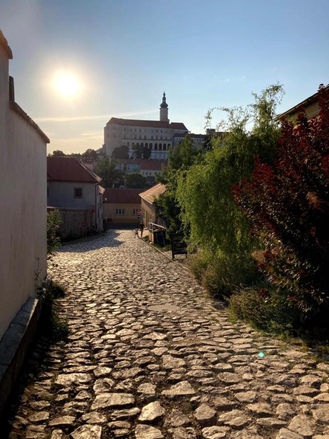 Apartmán Útulný apartmán s výhledem na zámek Mikulov Exteriér fotografie